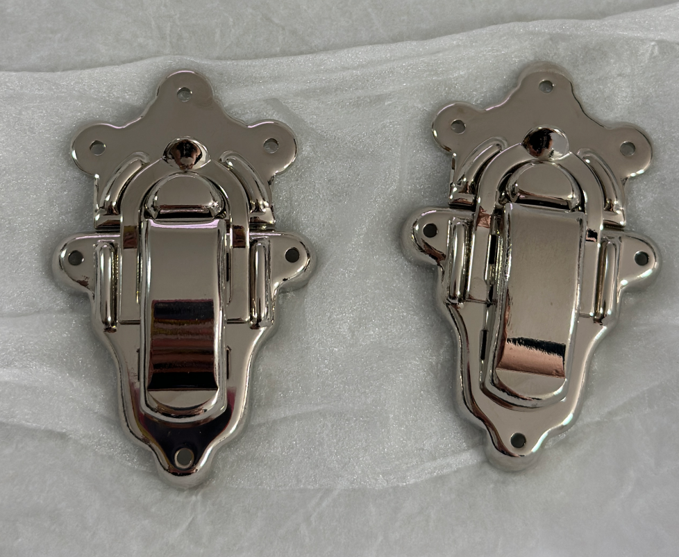 Decorative Metal Hasp Lock Clasp for Bags & Cases – 56×90mm