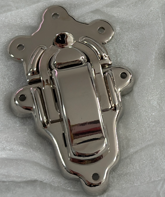 Decorative Metal Hasp Lock Clasp for Bags & Cases – 56×90mm