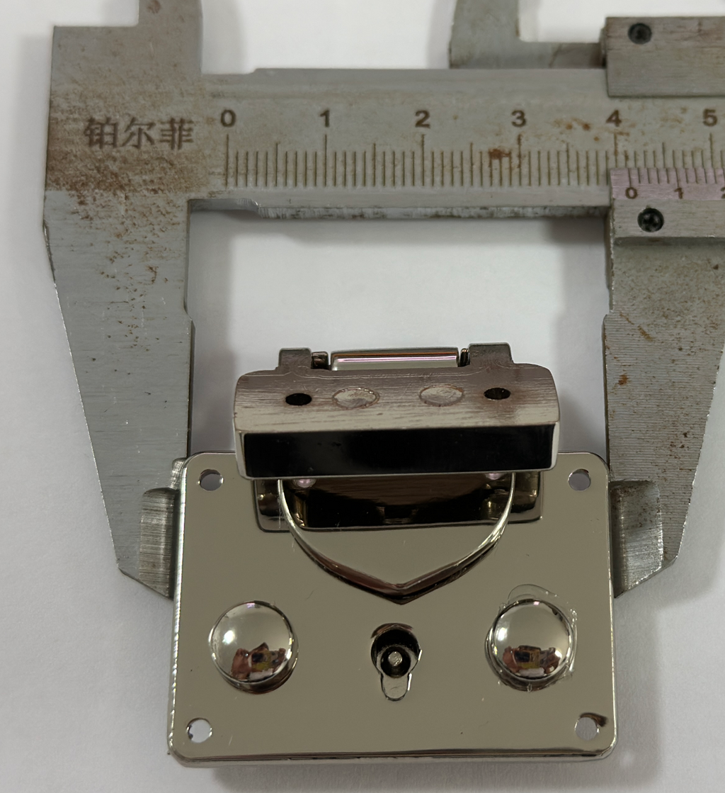 Keyed Metal Trunk Latch Lock for Cases & Trunks – 50×40mm