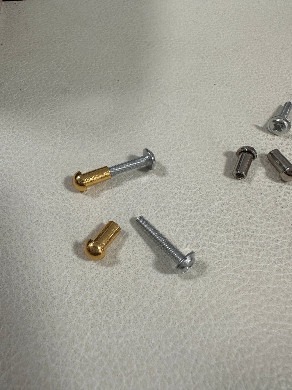 6mm Round Head Chicago Screws – Bag Rivets / Binding Posts