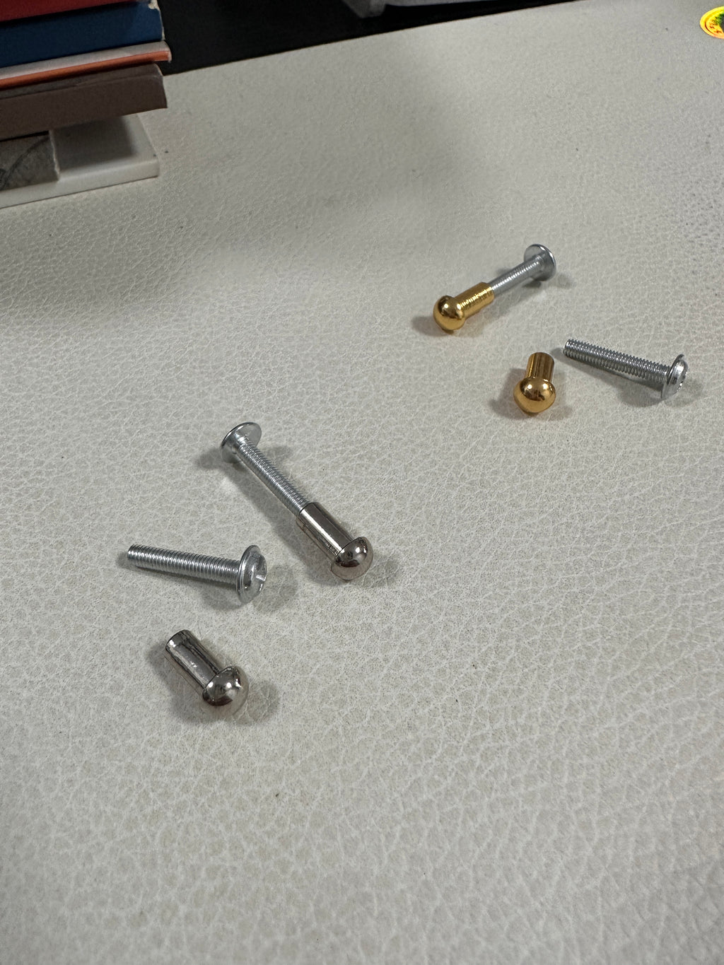 6mm Round Head Chicago Screws – Bag Rivets / Binding Posts