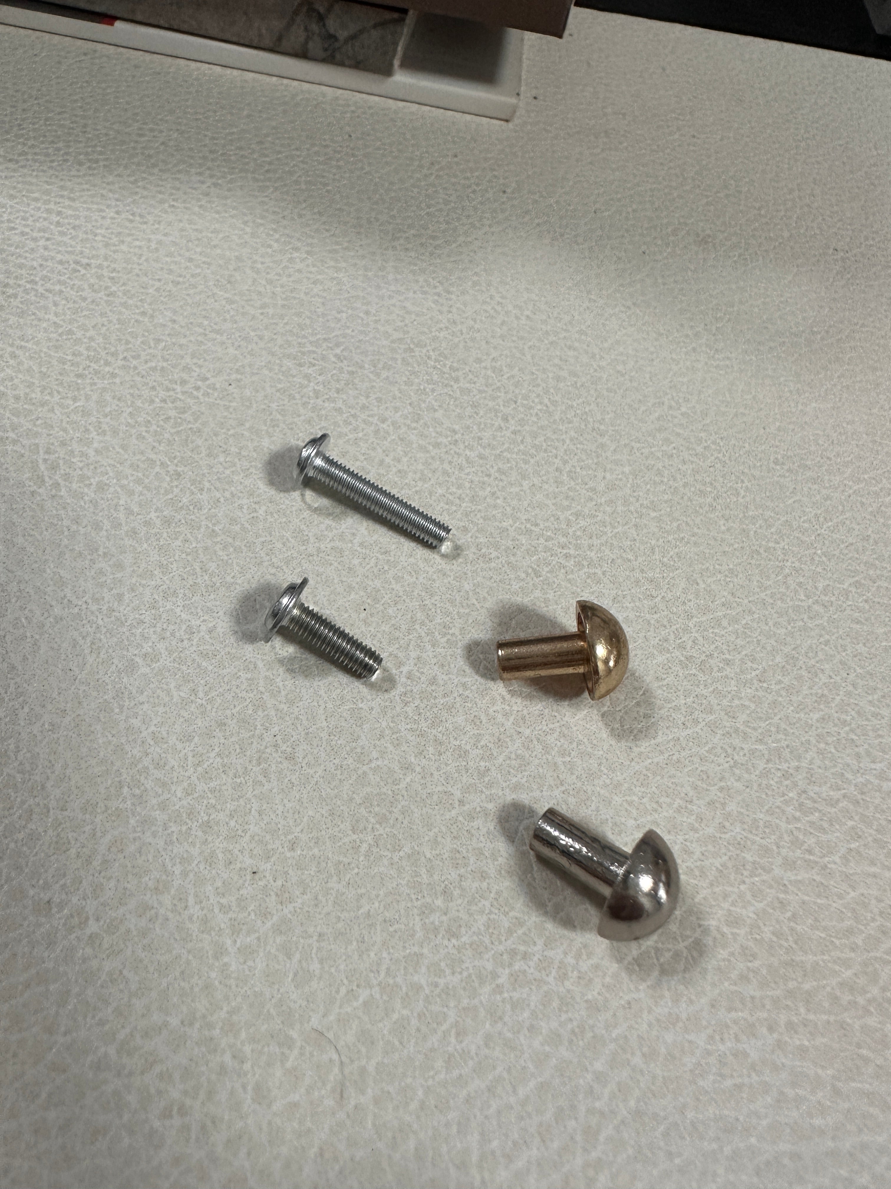 9.5mm Chicago Screws / Binding Posts – Bag Hardware Fasteners