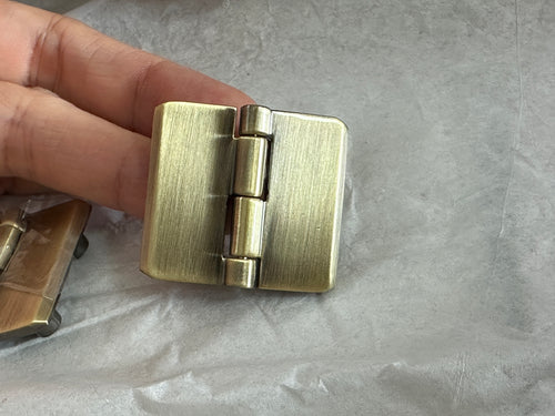 Box Hinge 30×33.5mm | Bag Hardware Hinge