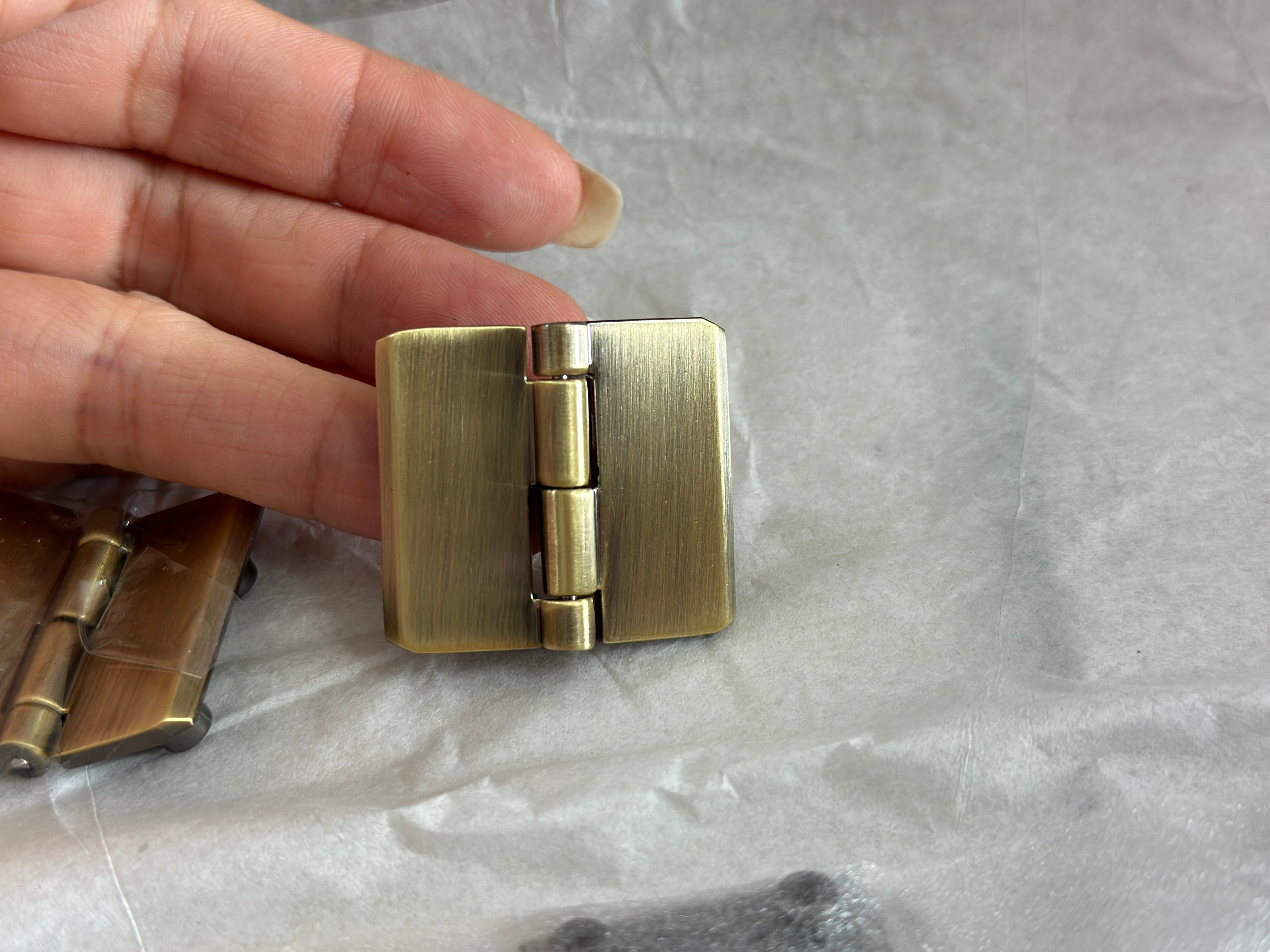 Box Hinge 30×33.5mm | Bag Hardware Hinge