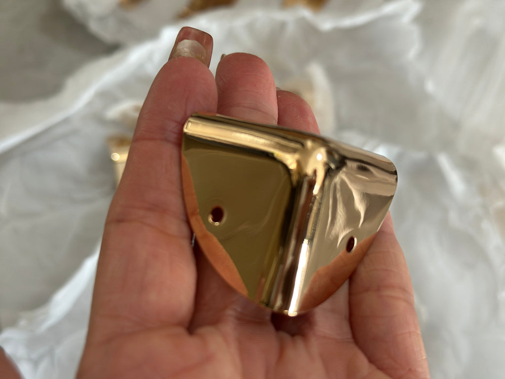 3D Metal Corner Protector 34mm for Trunks & Cases
