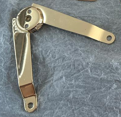 Metal Lid Stay Hinge for Trunks & Jewelry Boxes