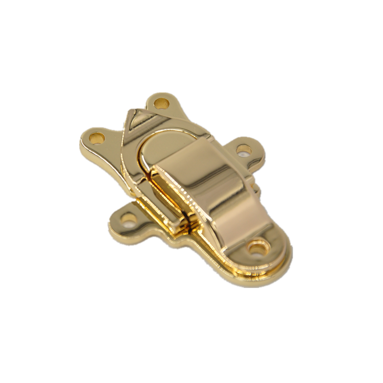 Gold Metal Toggle Hasp Lock Clasp for Bags & Cases