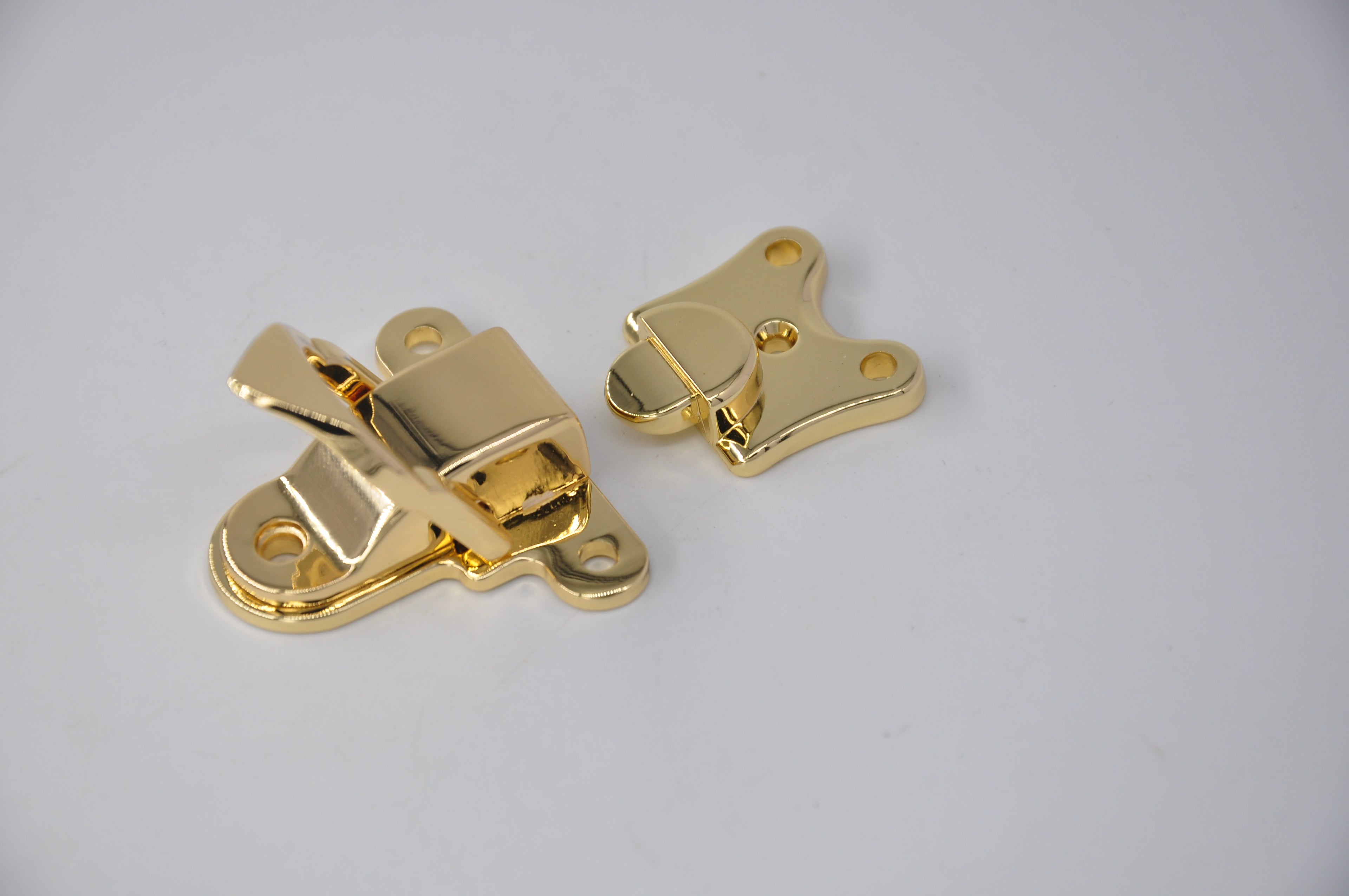 Gold Metal Toggle Hasp Lock Clasp for Bags & Cases