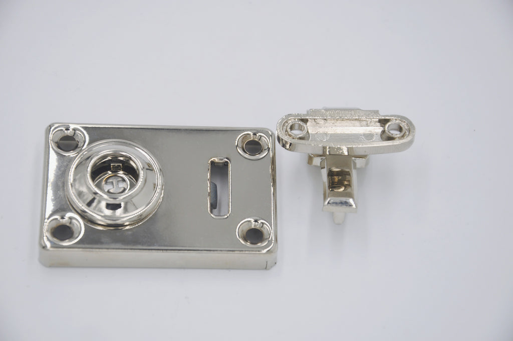 Trunk Clasp Lock JHF263 with Turn-Button Release for Cases & Luggage