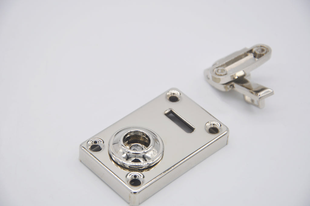 Metal Trunk Latch Lock for Cases & Briefcases – 50×38mm