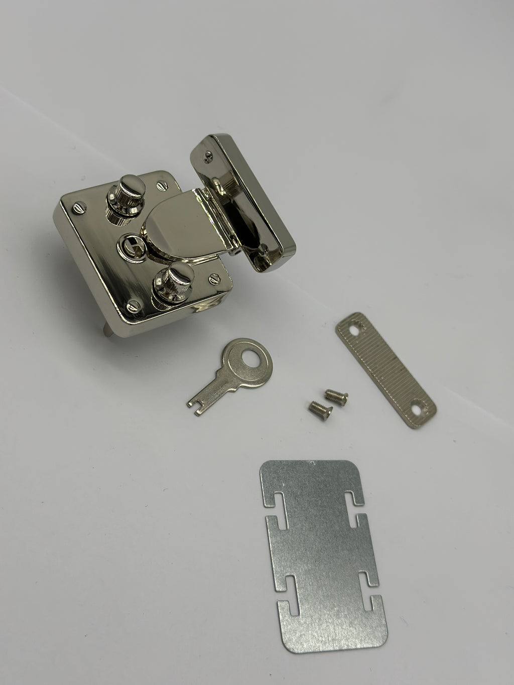 Square Metal Box Lock Clasp for Bags & Cases – 38×50mm