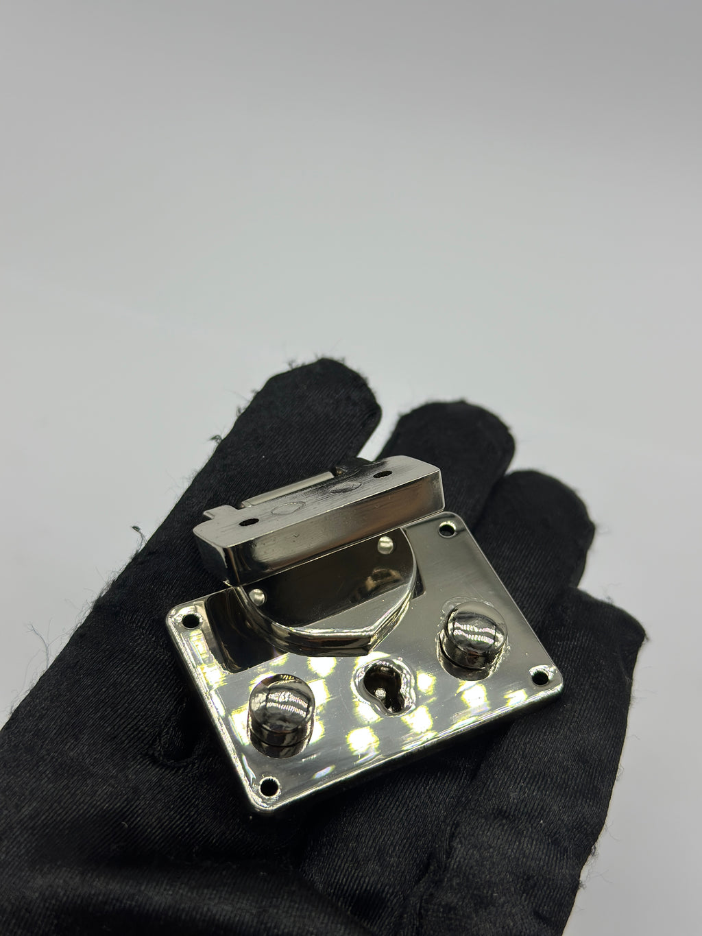 Keyed Metal Trunk Latch Lock for Cases & Trunks – 50×40mm