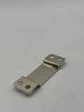 JHF264 Bag End Cap | Nickel Plated Strap & Zipper End Finish