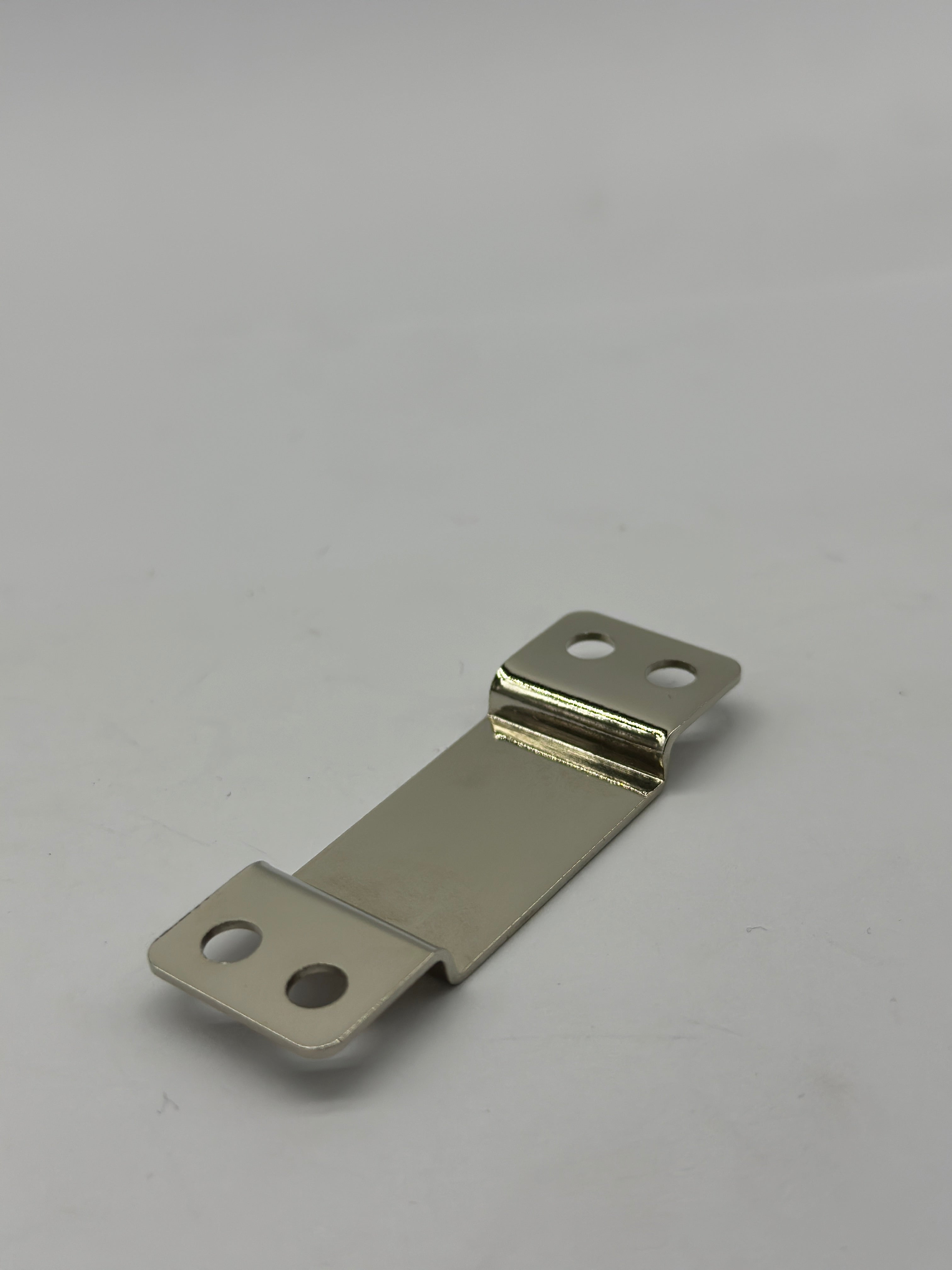 JHF264 Bag End Cap | Nickel Plated Strap & Zipper End Finish