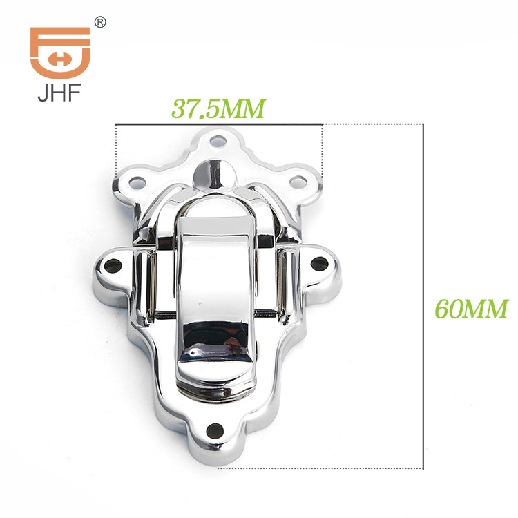 Gold Metal Decorative Hasp Lock Clasp for Bags & Cases