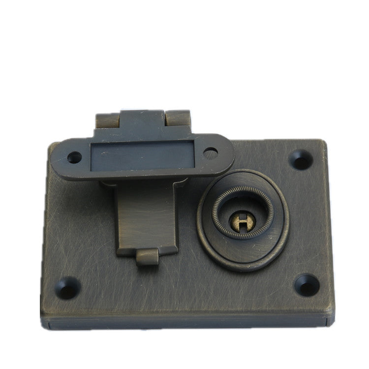 Recessed Keyed Trunk Lock JHF187 85.5x87mm for Cases & Trunks