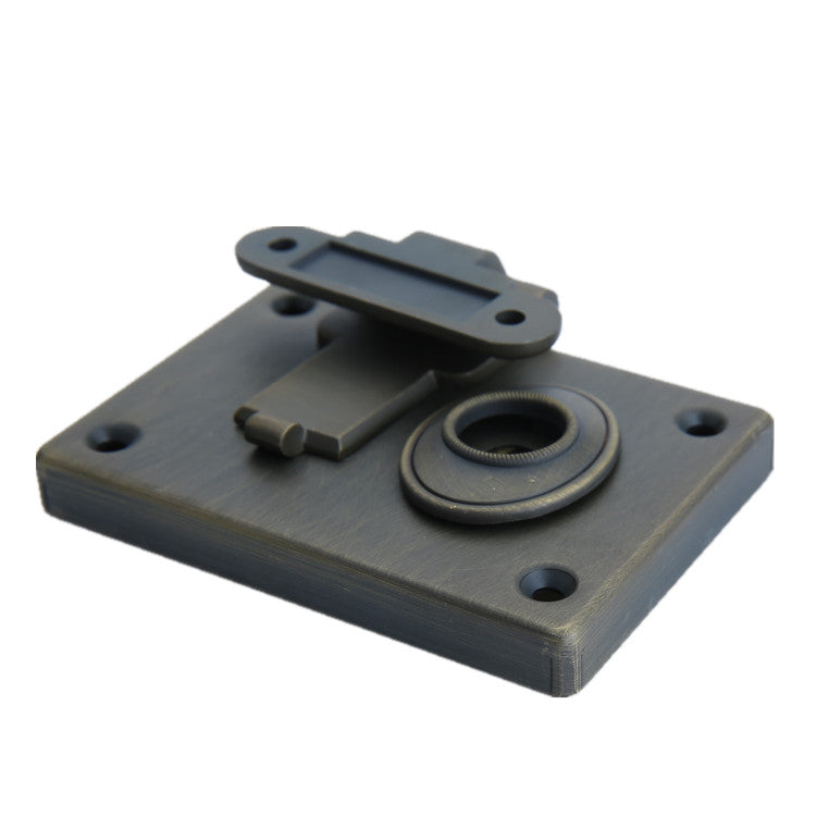 Recessed Keyed Trunk Lock JHF187 85.5x87mm for Cases & Trunks