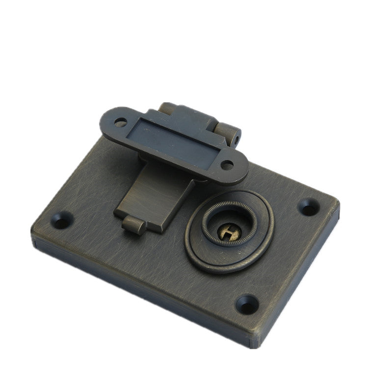 Recessed Keyed Trunk Lock JHF187 85.5x87mm for Cases & Trunks