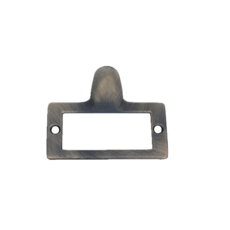 Metal Label Frame Pull Handle JHF189 58x46mm for Trunks & Drawers