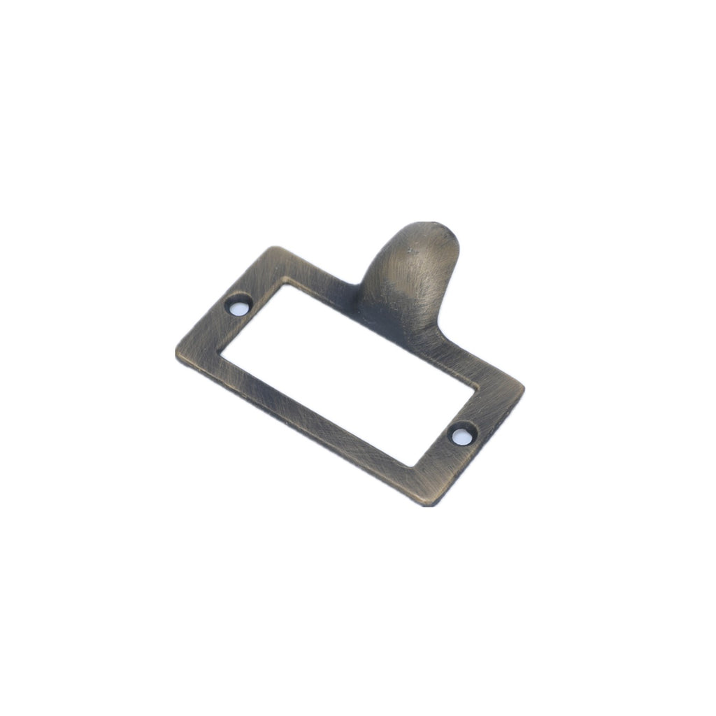 Metal Label Frame Pull Handle JHF189 58x46mm for Trunks & Drawers