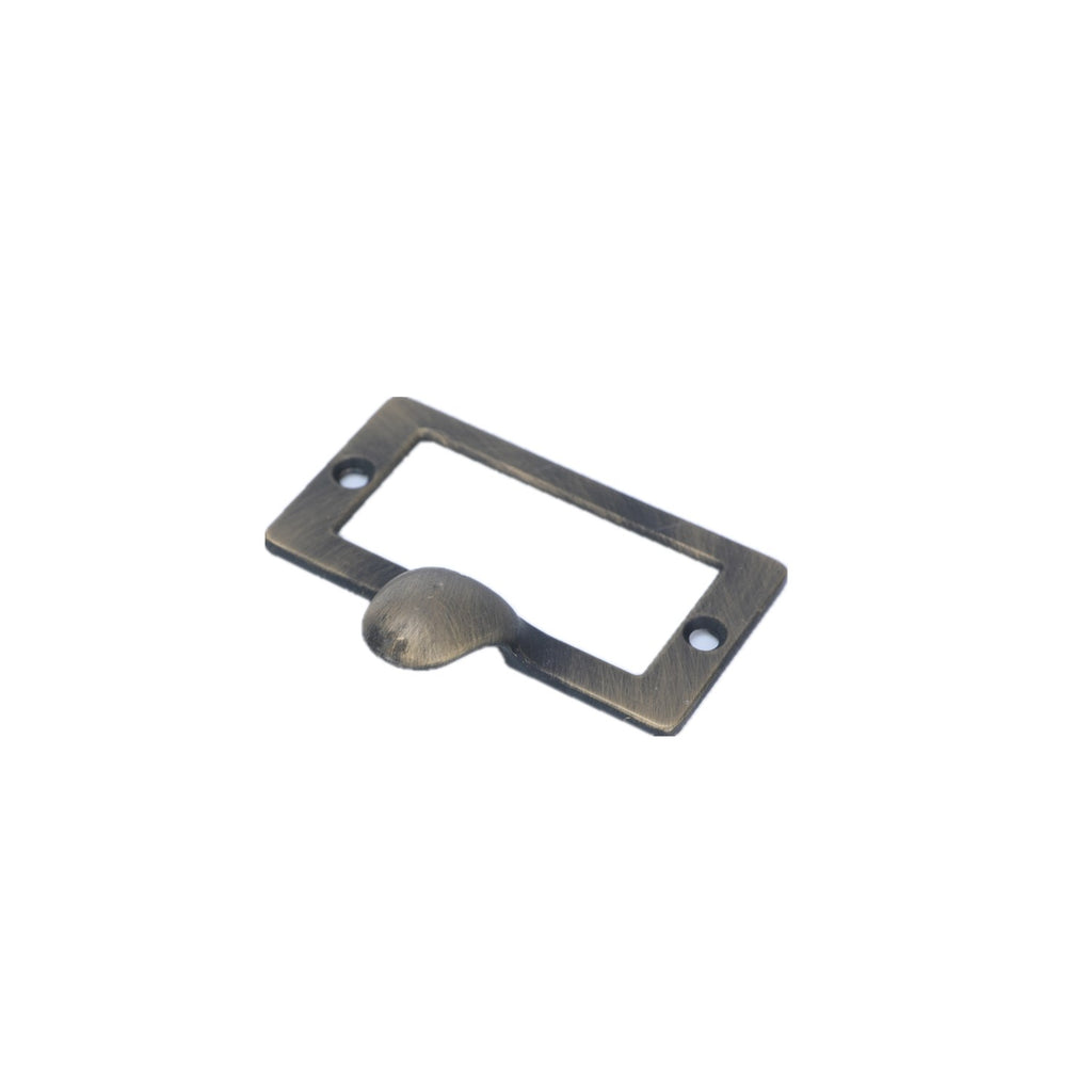 Metal Label Frame Pull Handle JHF189 58x46mm for Trunks & Drawers