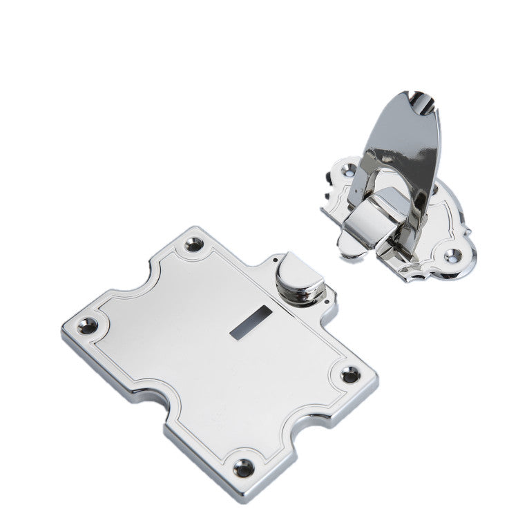 Decorative Trunk Hasp Lock JHF193 with Folding Latch for Cases & Trunks