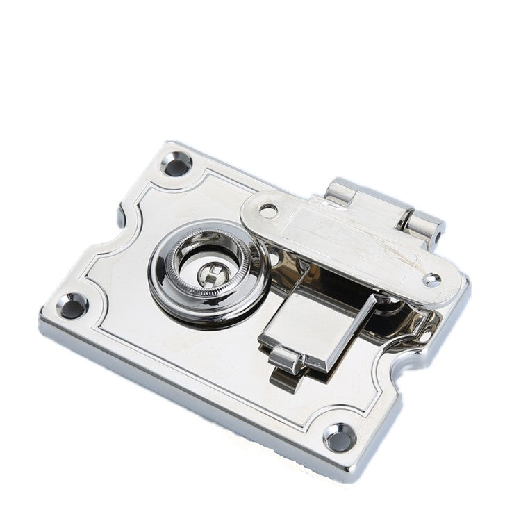 Keyed Trunk Clasp Lock JHF198 with Turn-Button & Key Lock for Cases
