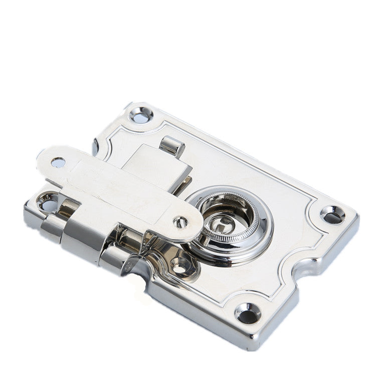 Keyed Trunk Clasp Lock JHF198 with Turn-Button & Key Lock for Cases
