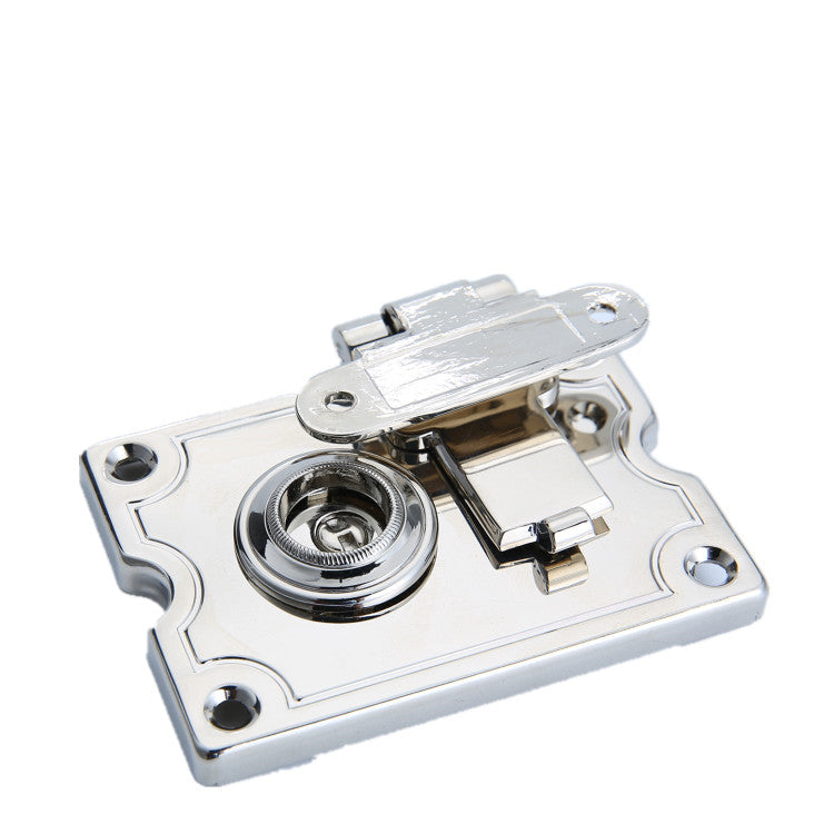 Keyed Trunk Clasp Lock JHF198 with Turn-Button & Key Lock for Cases