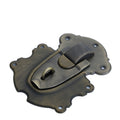 JHF199 Vintage Trunk Latch | Antique Bronze Toggle Clasp for Bags & Cases