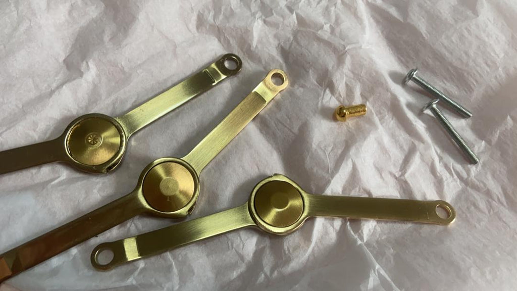 Metal Lid Stay Hinge JHF210 for Trunks & Jewelry Boxes