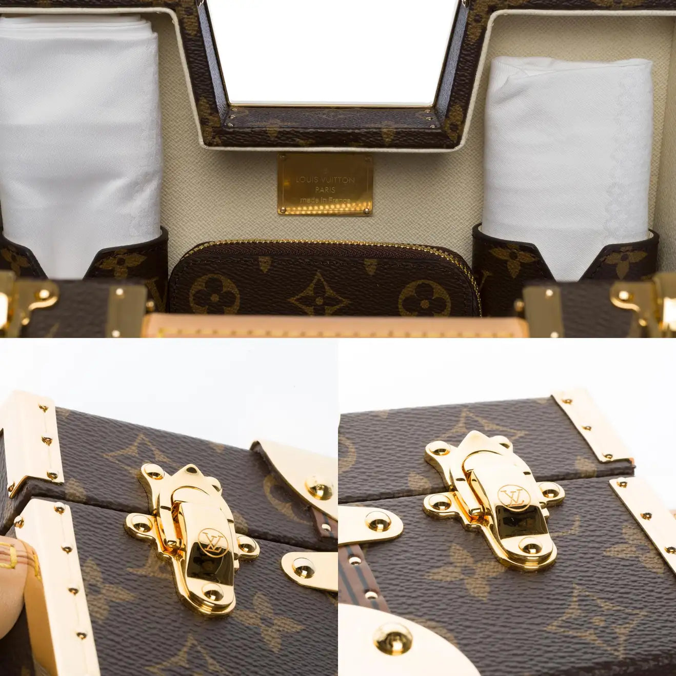 Gold Metal Toggle Hasp Lock Clasp for Bags & Cases